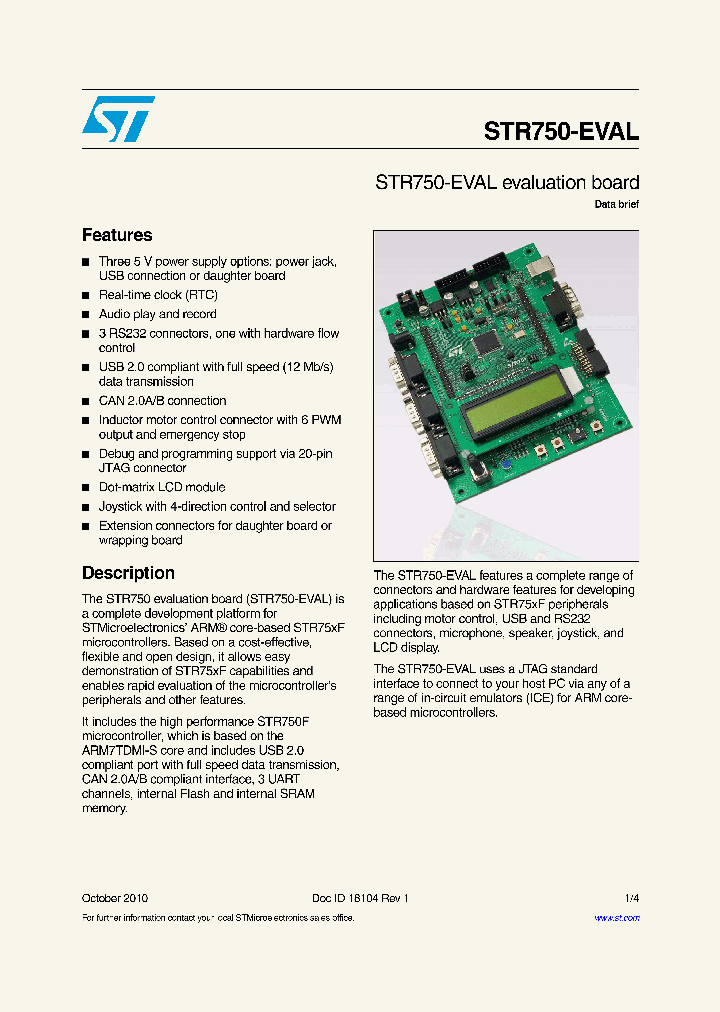 STR750-EVAL_4703973.PDF Datasheet