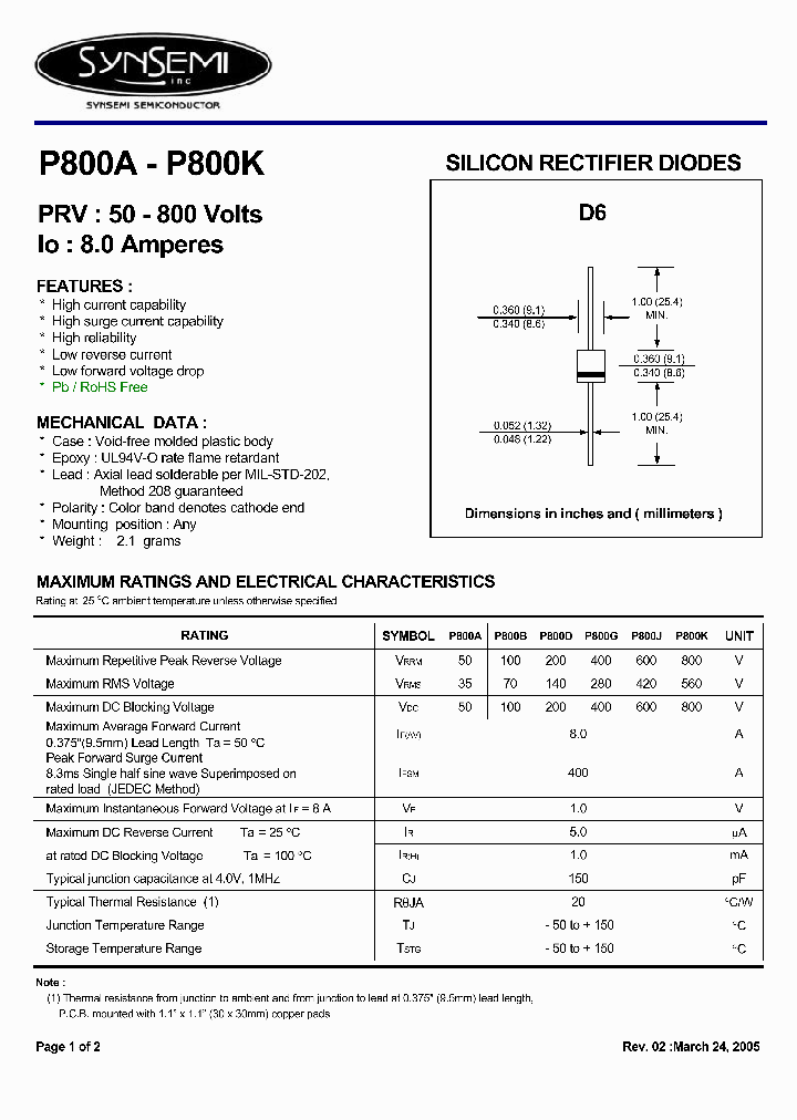 P800B_4705055.PDF Datasheet