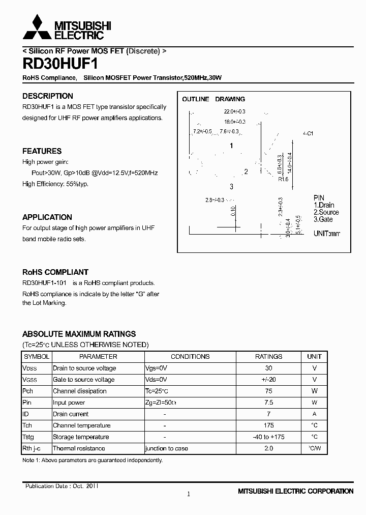 RD30HUF1_4707669.PDF Datasheet