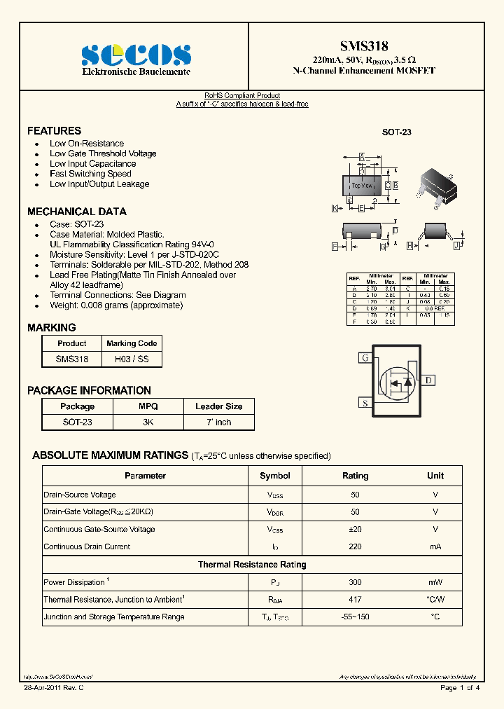 SMS318_4708479.PDF Datasheet