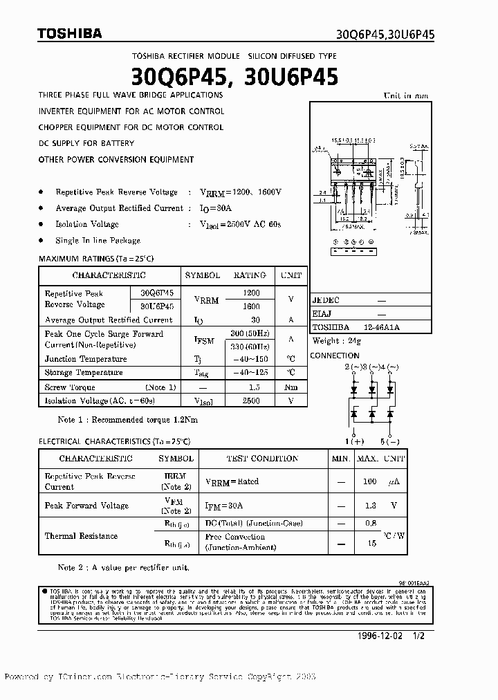 30U6P45_4709820.PDF Datasheet
