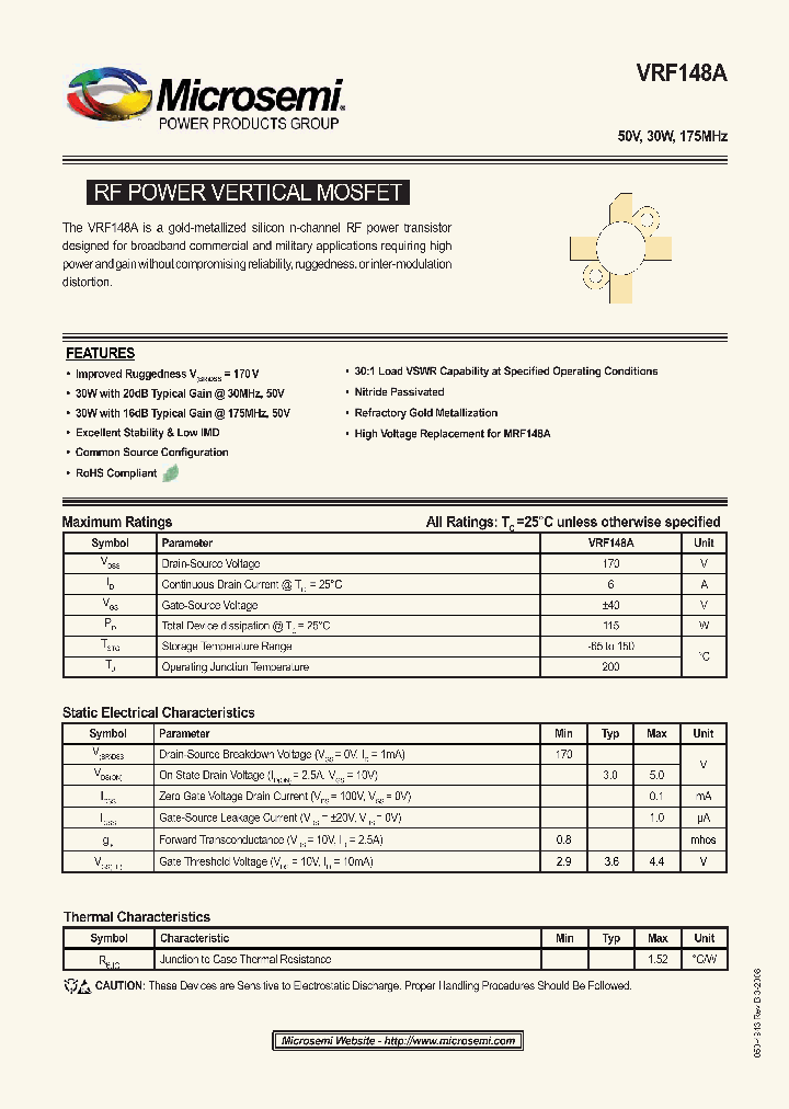 VRF148A_4710681.PDF Datasheet