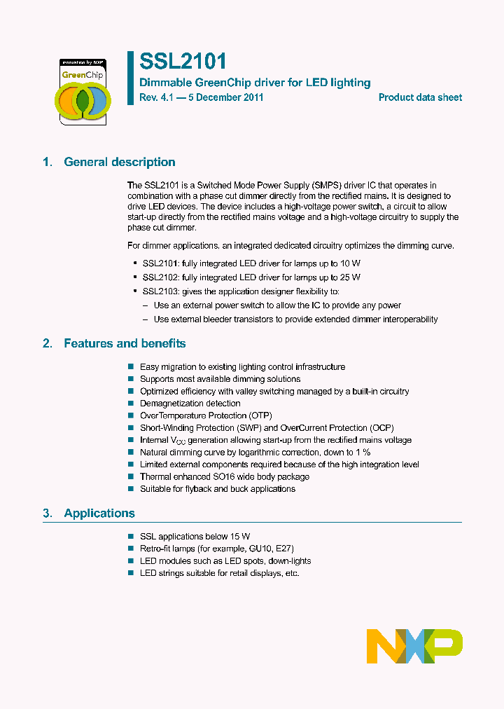 SSL2101_4710985.PDF Datasheet