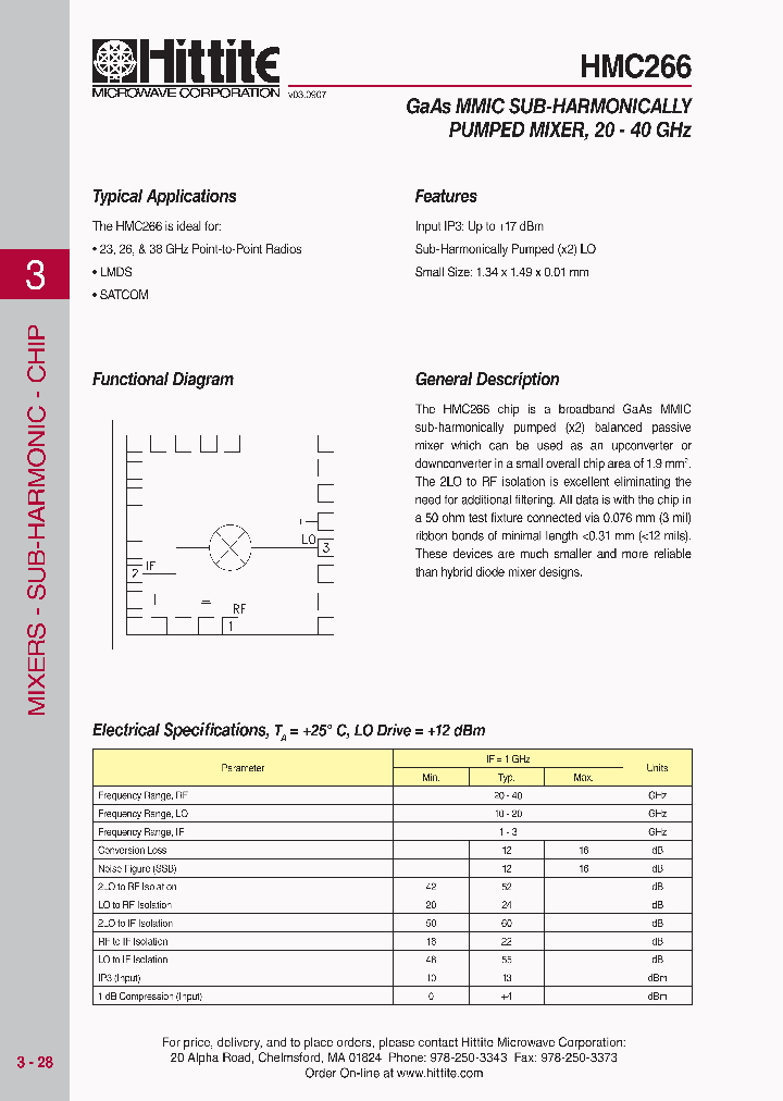 HMC26609_4711901.PDF Datasheet