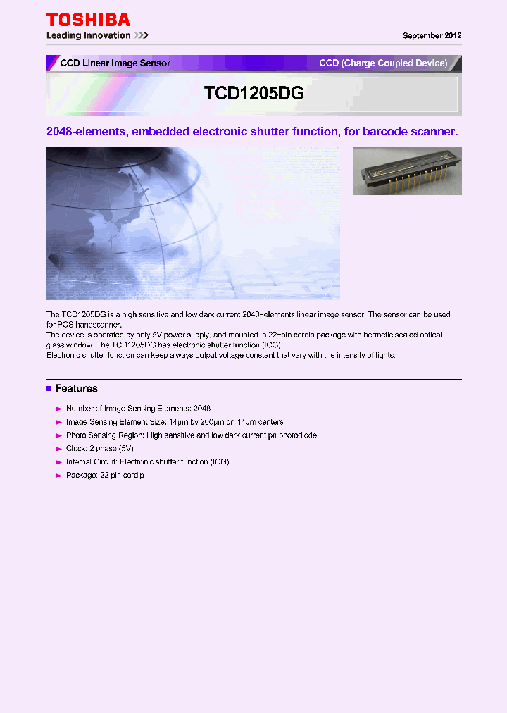 TCD1205DG_4712889.PDF Datasheet