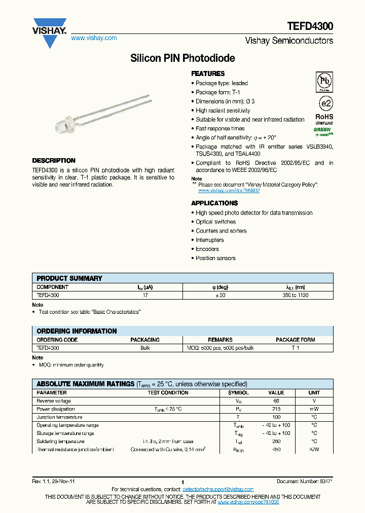 TEFD4300_4713067.PDF Datasheet