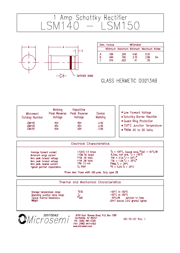 LSM14007_4715052.PDF Datasheet