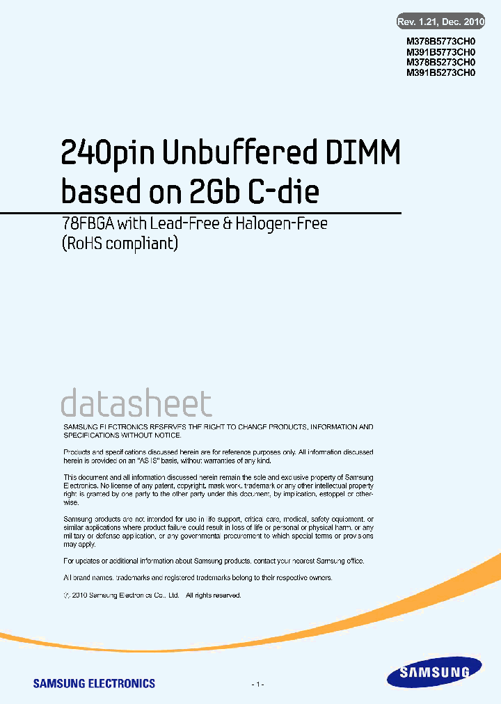 M378B5773CH0_4716870.PDF Datasheet
