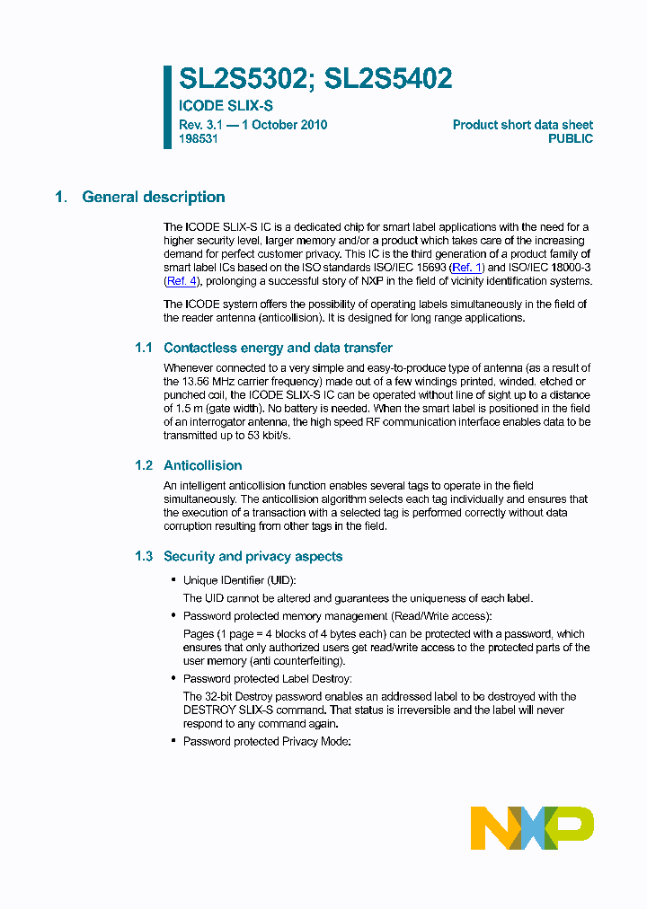 SL2S5302FUD_4717199.PDF Datasheet