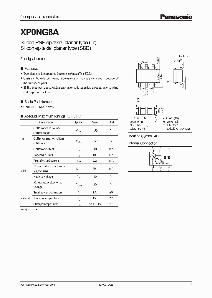 XP0NG8A_4719984.PDF Datasheet