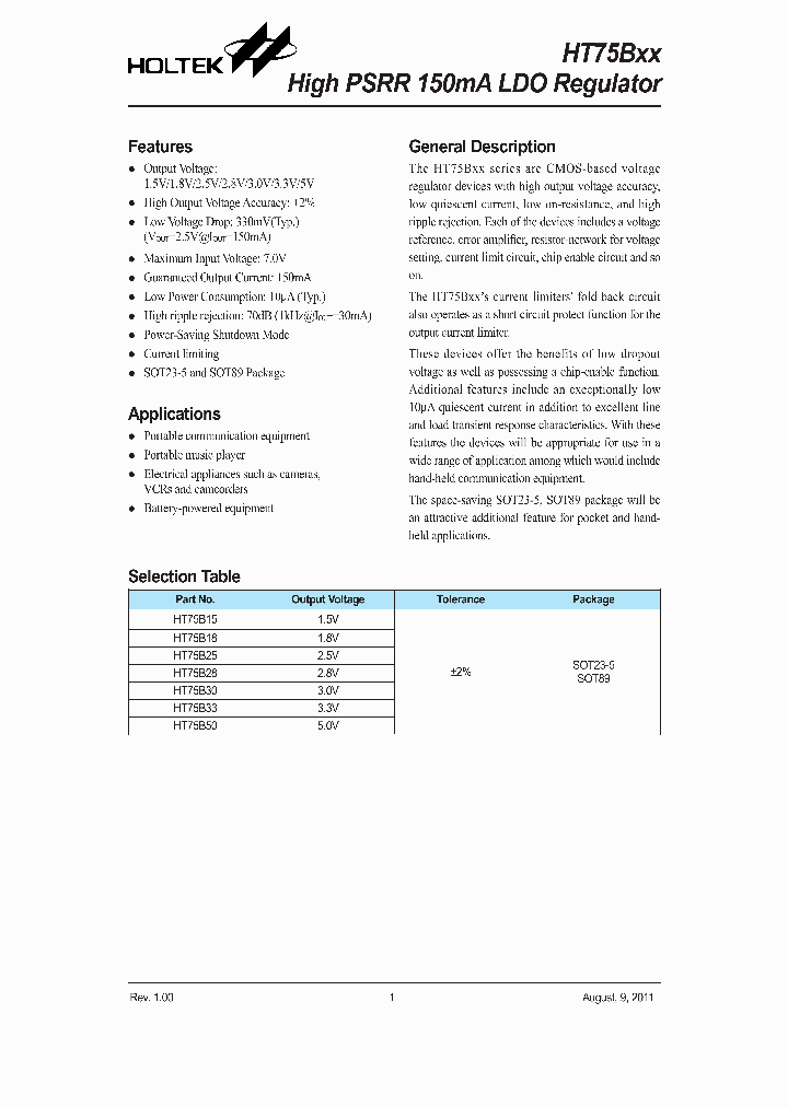 HT75B33_4720898.PDF Datasheet