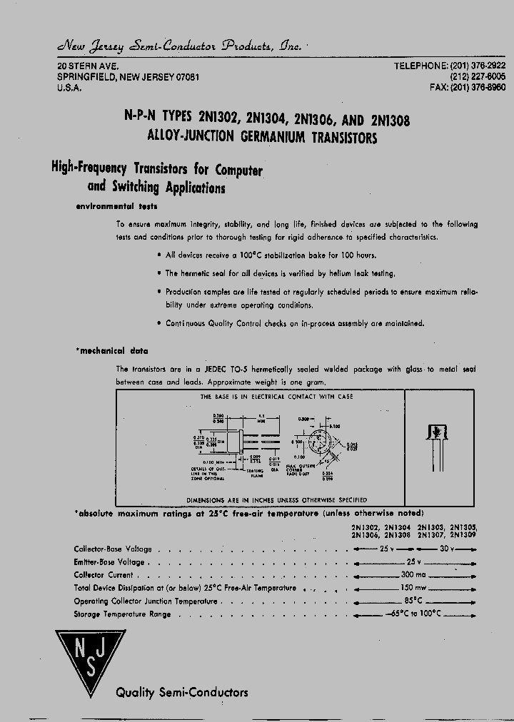 2N1306_4721158.PDF Datasheet