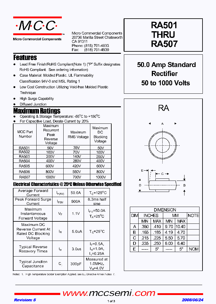RA502_4722851.PDF Datasheet