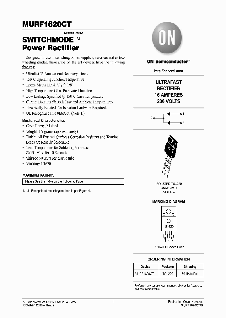 MURF1620CT-D_4725531.PDF Datasheet