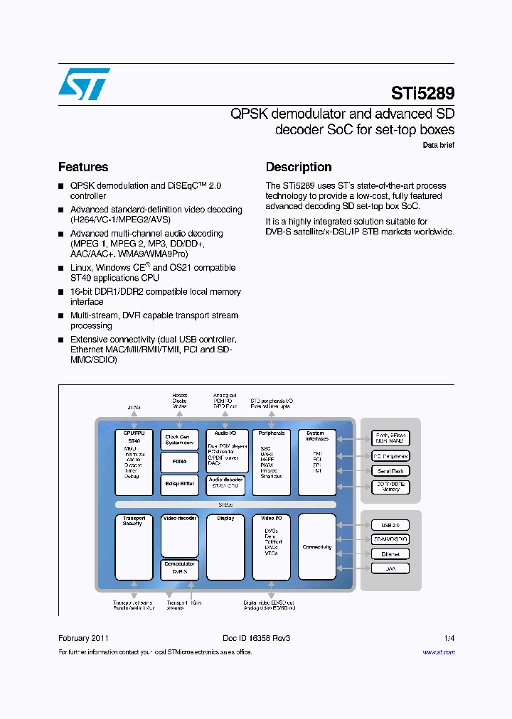 STI5289_4725529.PDF Datasheet