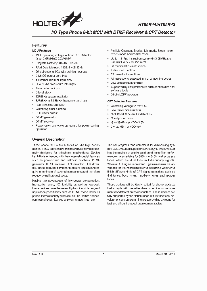 HT95R43_4727608.PDF Datasheet