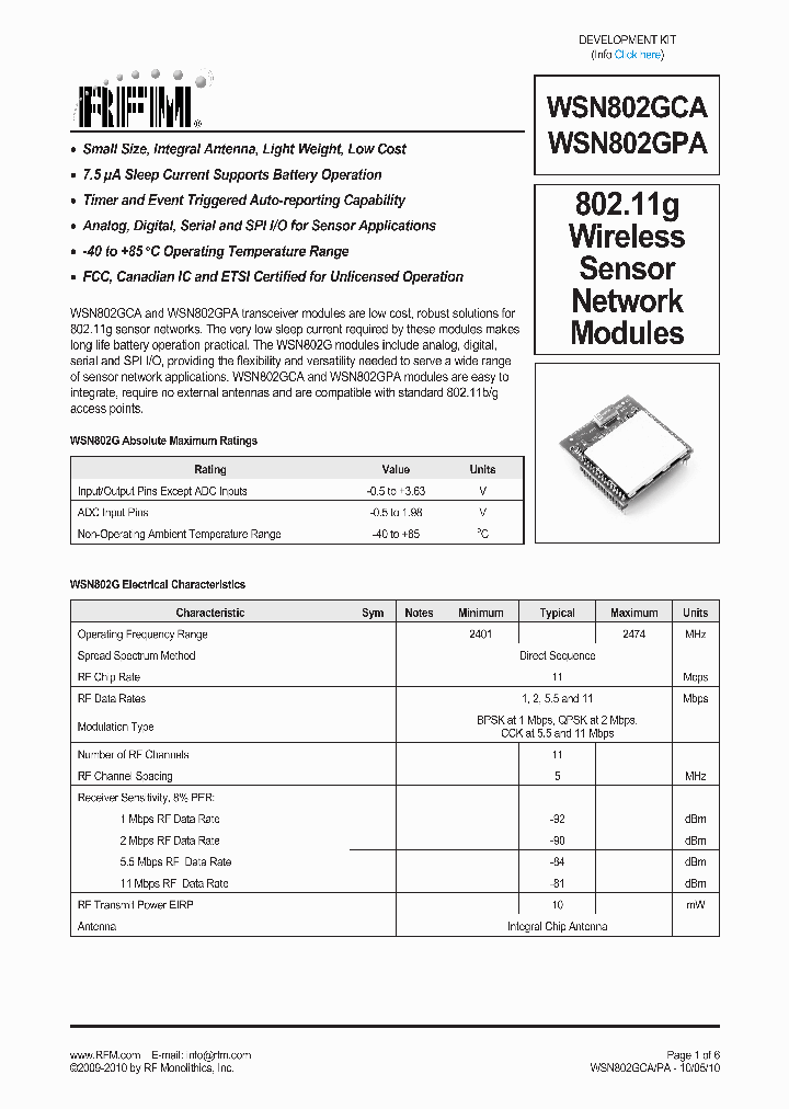 WSN802GCA_4728794.PDF Datasheet