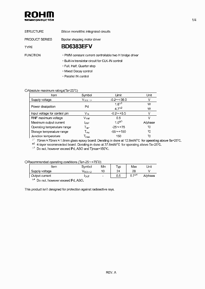 BD6383EFV11_4729535.PDF Datasheet