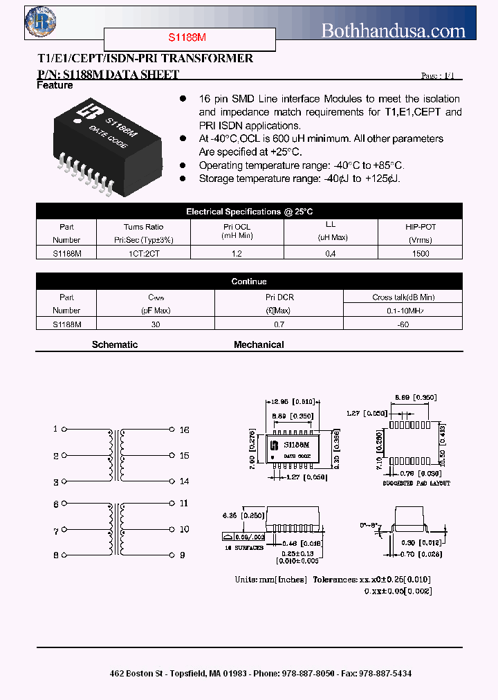 S1188M_4733326.PDF Datasheet