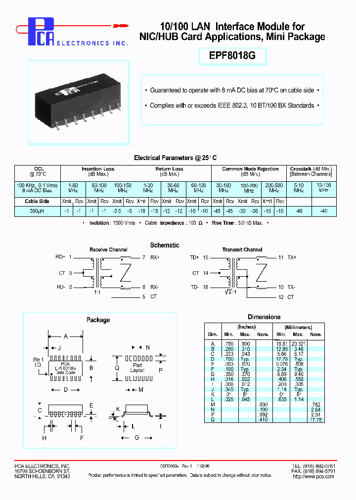 EPF8018G_4734802.PDF Datasheet
