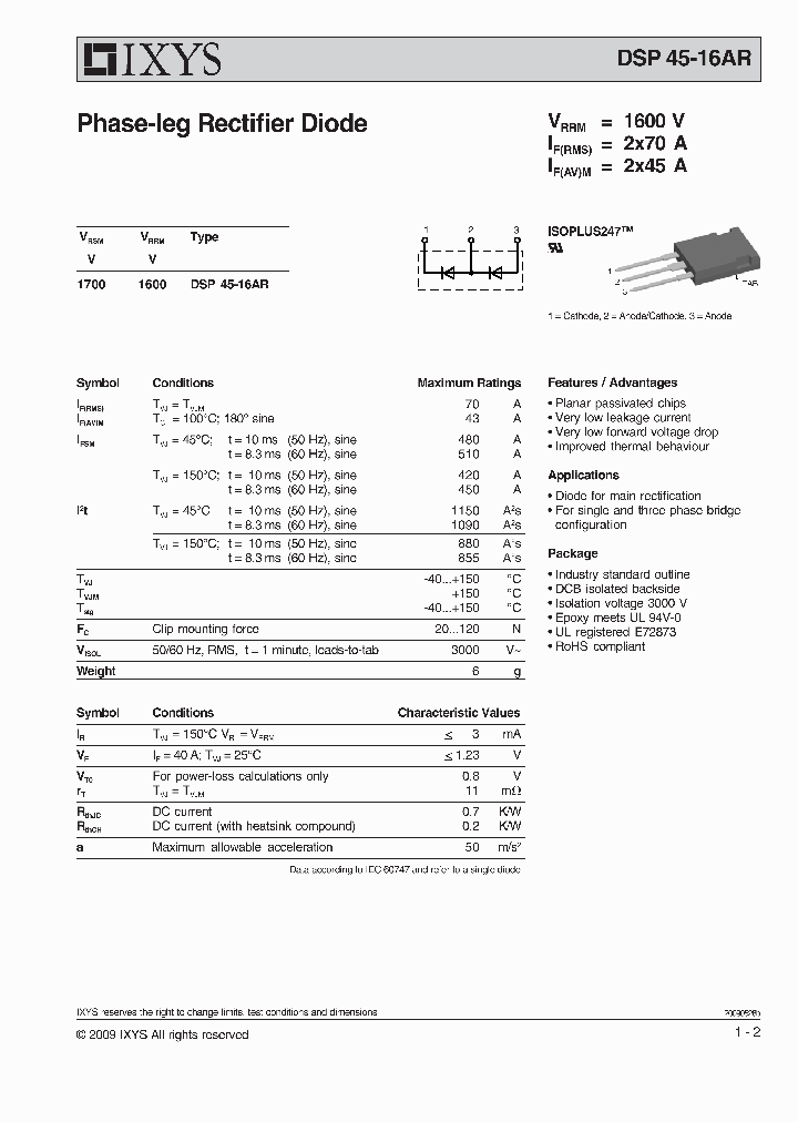 DSP45-16AR_4735352.PDF Datasheet