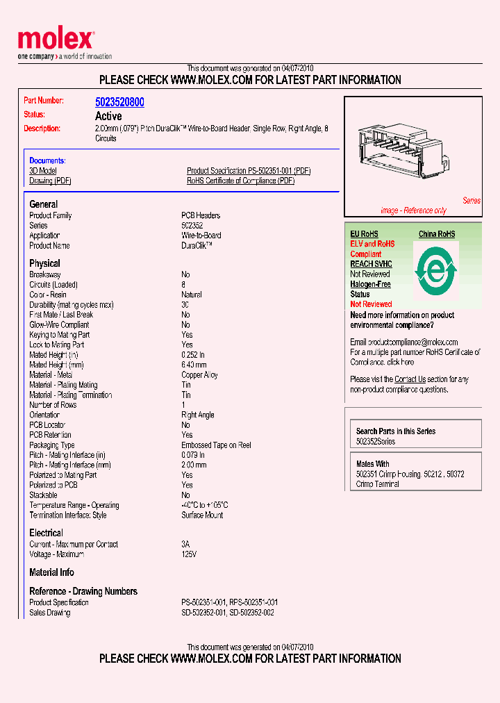 5023520800_4737067.PDF Datasheet