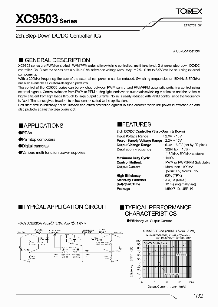 XC9503_4737294.PDF Datasheet