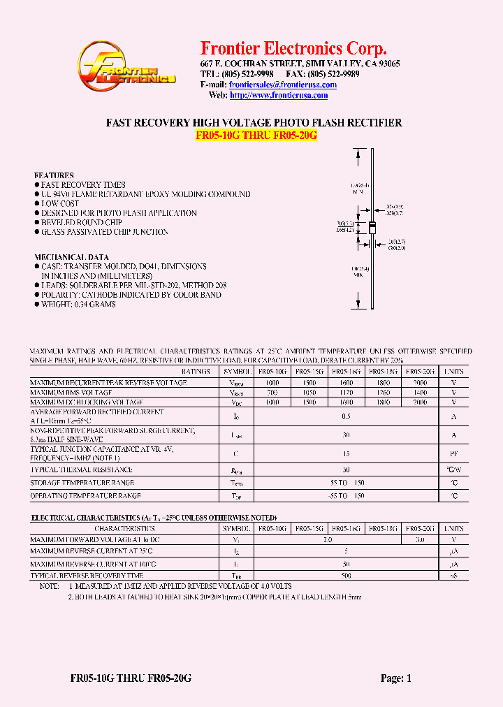 FR05-18G_4738549.PDF Datasheet