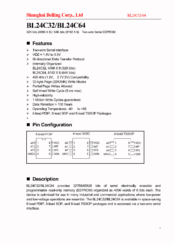 BL24C64_4739310.PDF Datasheet