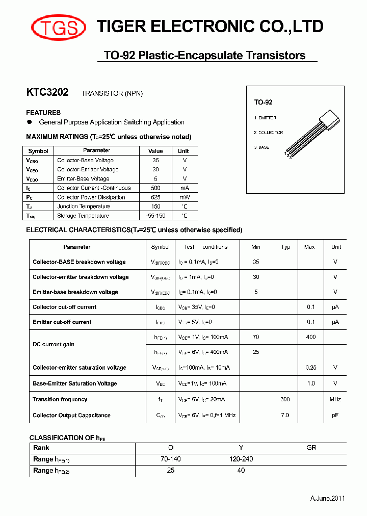 KTC3202_4740518.PDF Datasheet