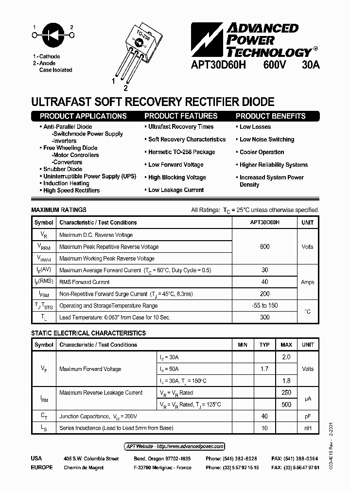 APT30D60H_4743411.PDF Datasheet