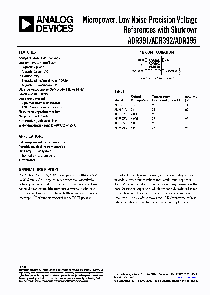 ADR391A_4745883.PDF Datasheet