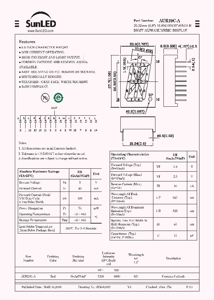 AUR20C-A_4747285.PDF Datasheet
