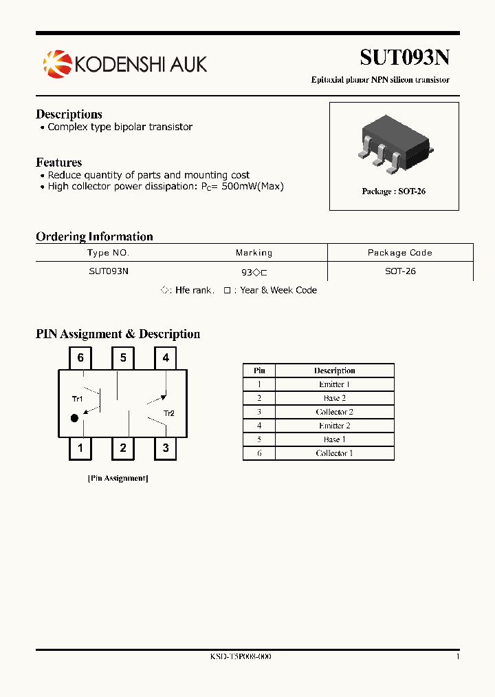 SUT093N_4747326.PDF Datasheet