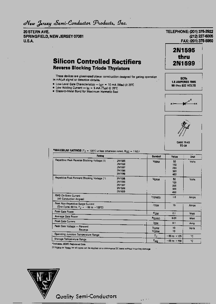 2N1595_4747777.PDF Datasheet