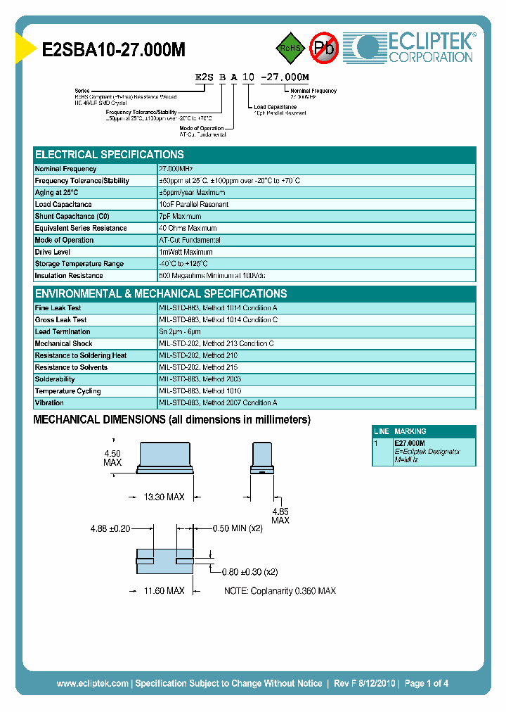 E2SBA10-27000M_4760614.PDF Datasheet