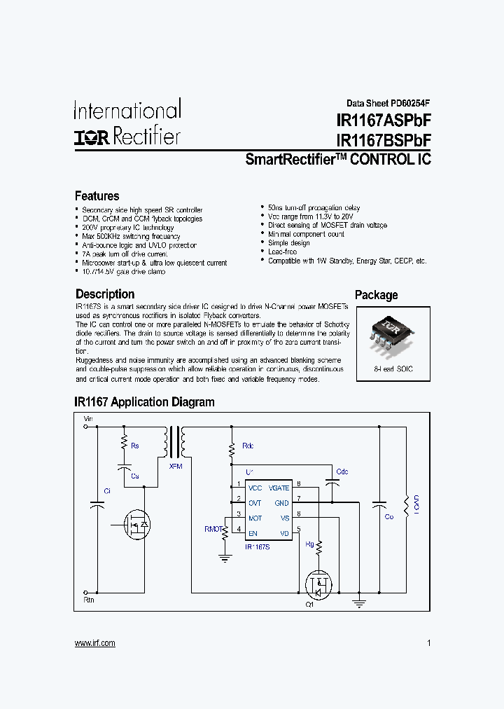 IR1167ASPBF_4761631.PDF Datasheet