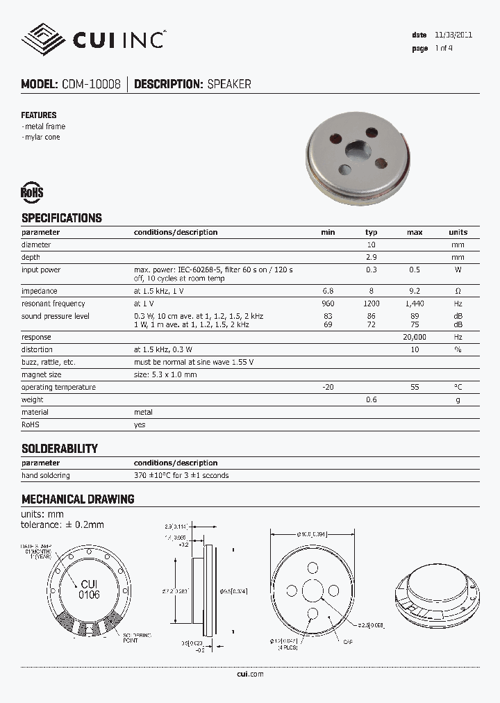 CDM-10008_4762241.PDF Datasheet