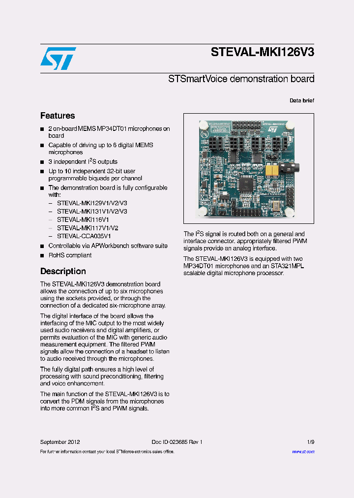 STEVAL-MKI126V3_4764441.PDF Datasheet