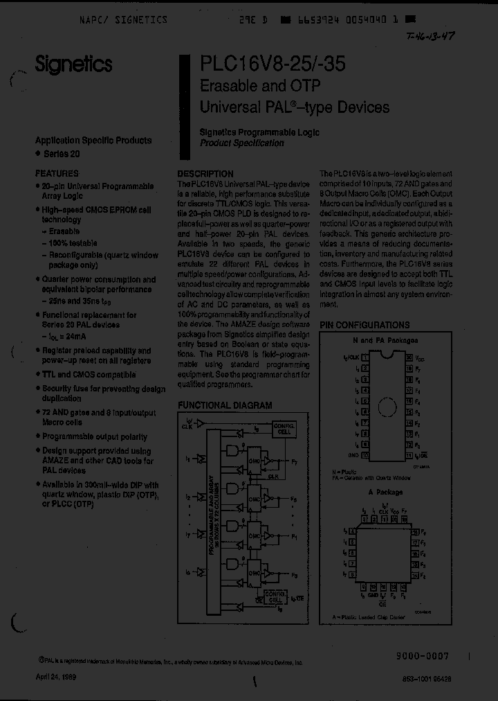 PLC16V8Q25A_4765367.PDF Datasheet