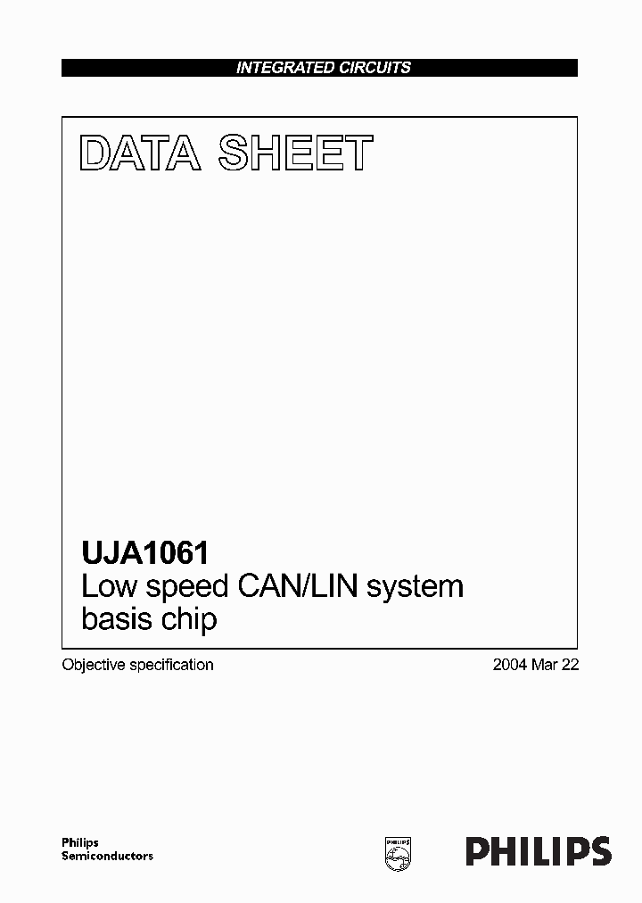 UJA1061_4766620.PDF Datasheet