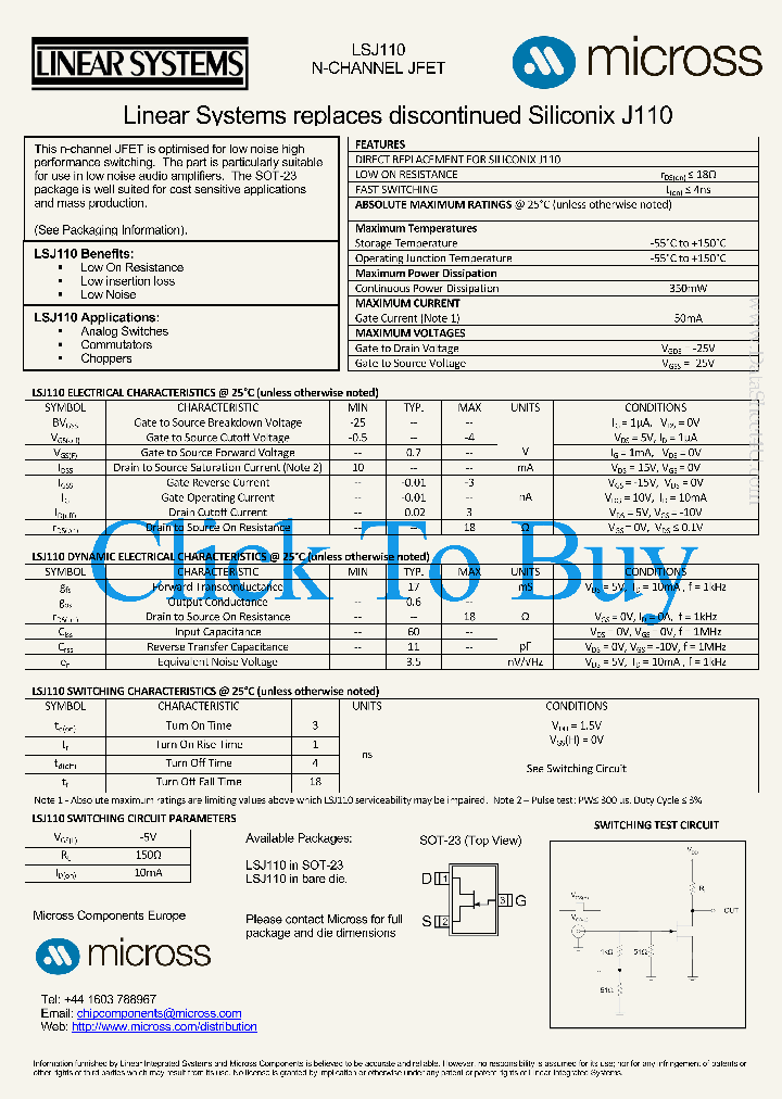LSJ110_4770738.PDF Datasheet