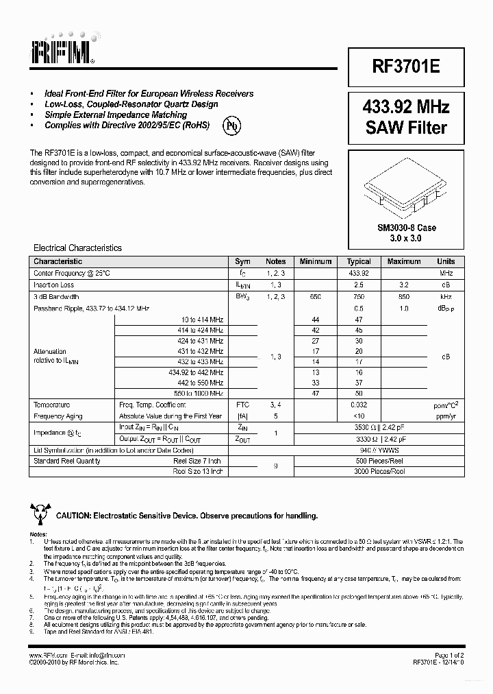 RF3701E_4771140.PDF Datasheet