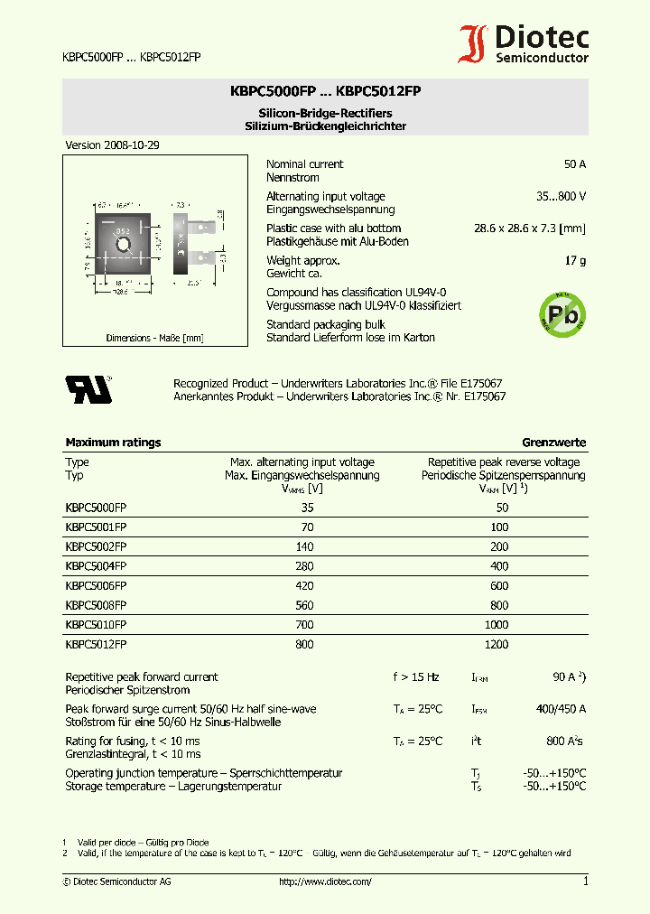 KBPC5010FP_4771205.PDF Datasheet