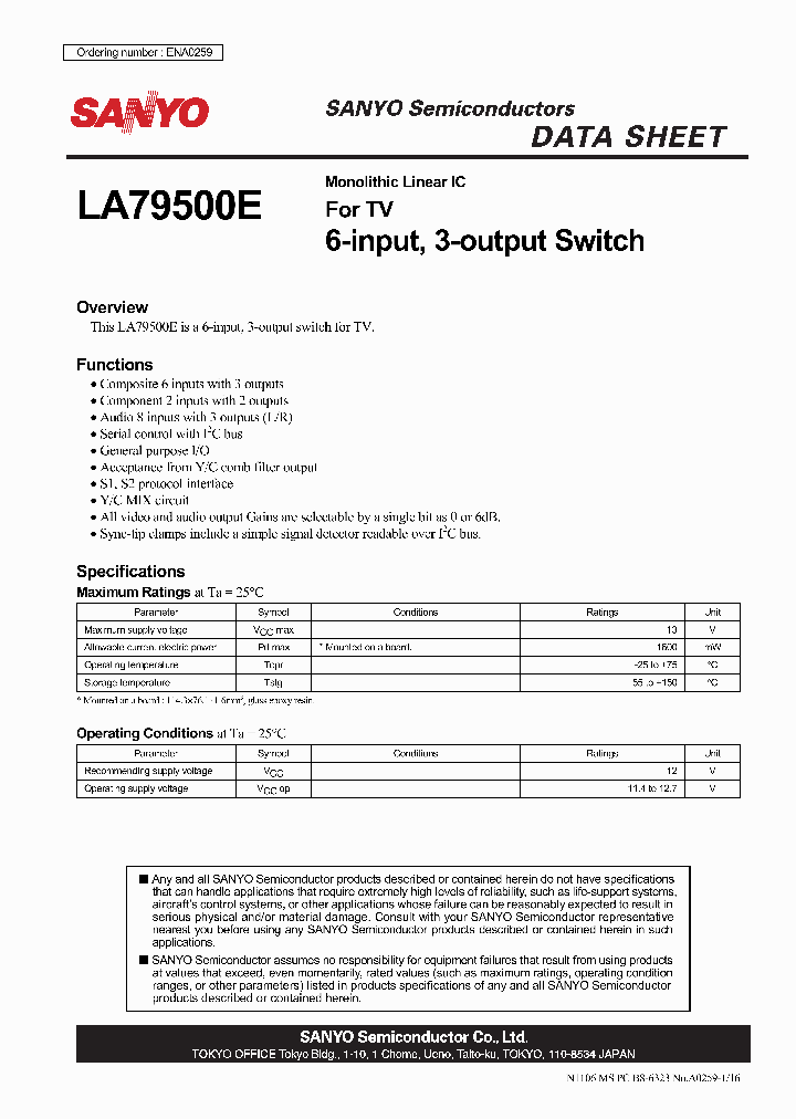LA79500E_4771426.PDF Datasheet
