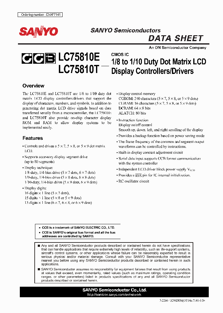 LC75810E_4774321.PDF Datasheet