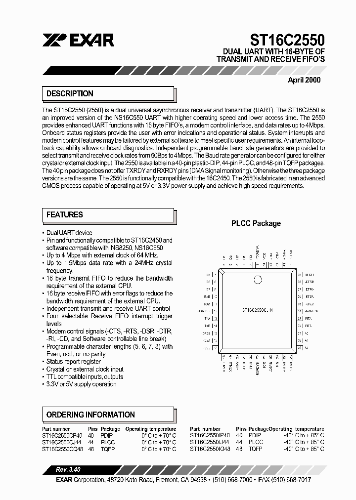 ST16C2550_4776151.PDF Datasheet