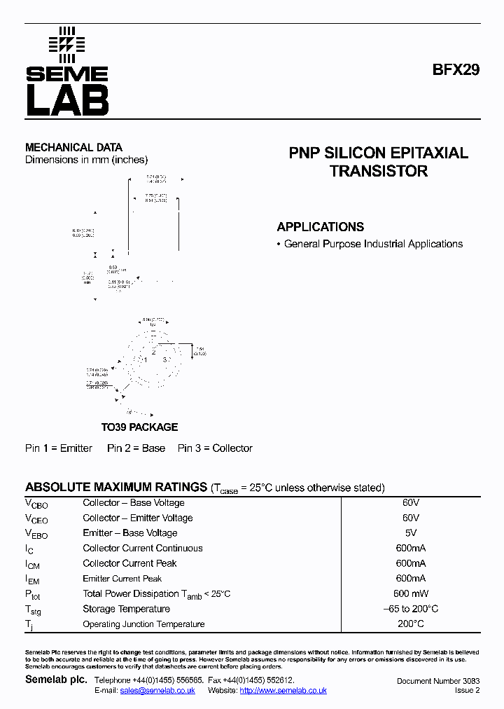 BFX2903_4778567.PDF Datasheet