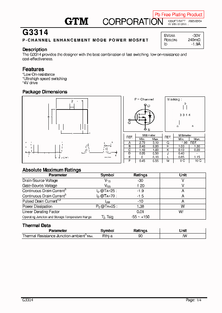 G3314_4779781.PDF Datasheet