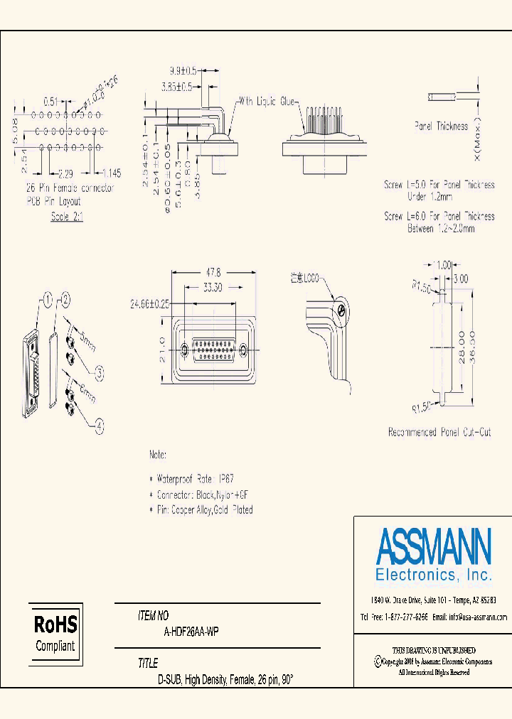 A-HDF26AA-WP-R_4780126.PDF Datasheet